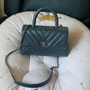 Chanel small coco handle bag